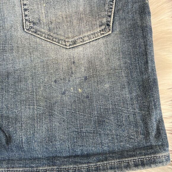 Anthropologie Holding Horses Painted Gable Boyfriend Shorts - Picture 10 of 13